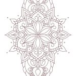 Mandala Dövme Modelleri 11